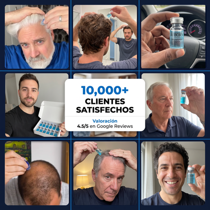 Cabello más fuerte y denso en 90 días con REBORN® InFusion